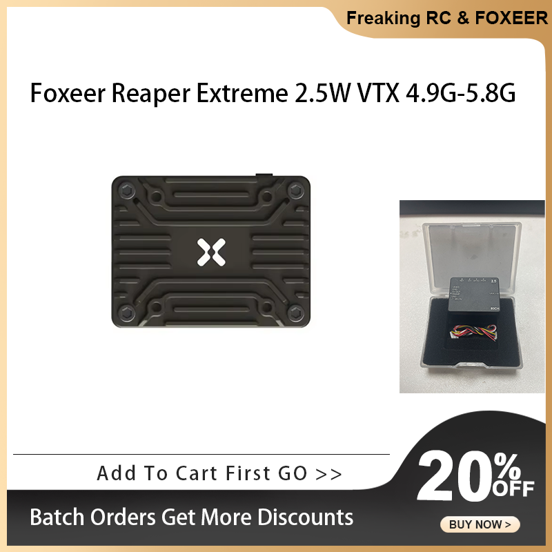 Radiomaster Ranger 2.4Ghz Elrs Module - Foxeer 4.9G～6G Reaper Extreme V3 2.5W