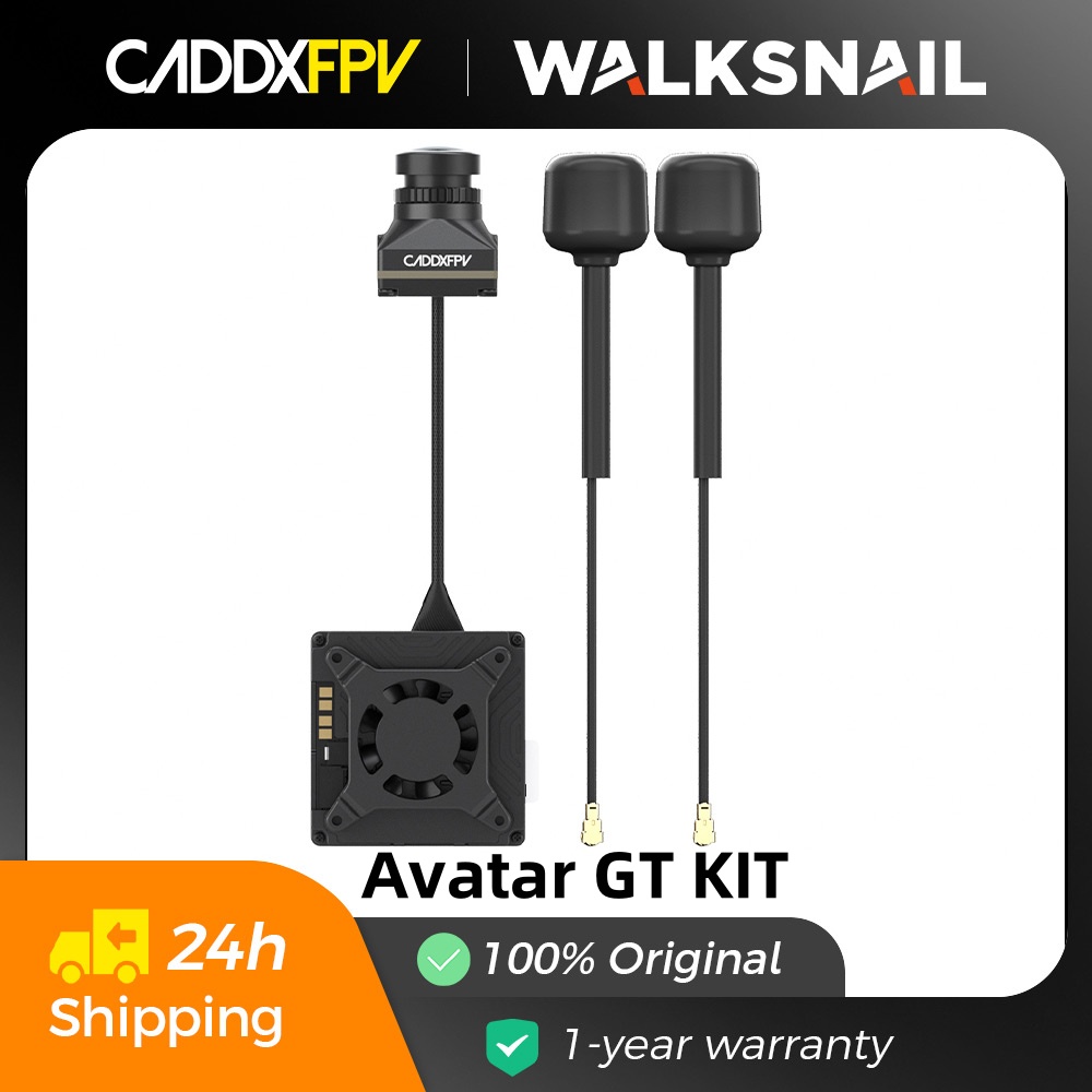 Walksnail Avatar Hd Pro Kit - CaddxFPV Walksnail Avatar GT KITのみ、最大2W VTX、1080P