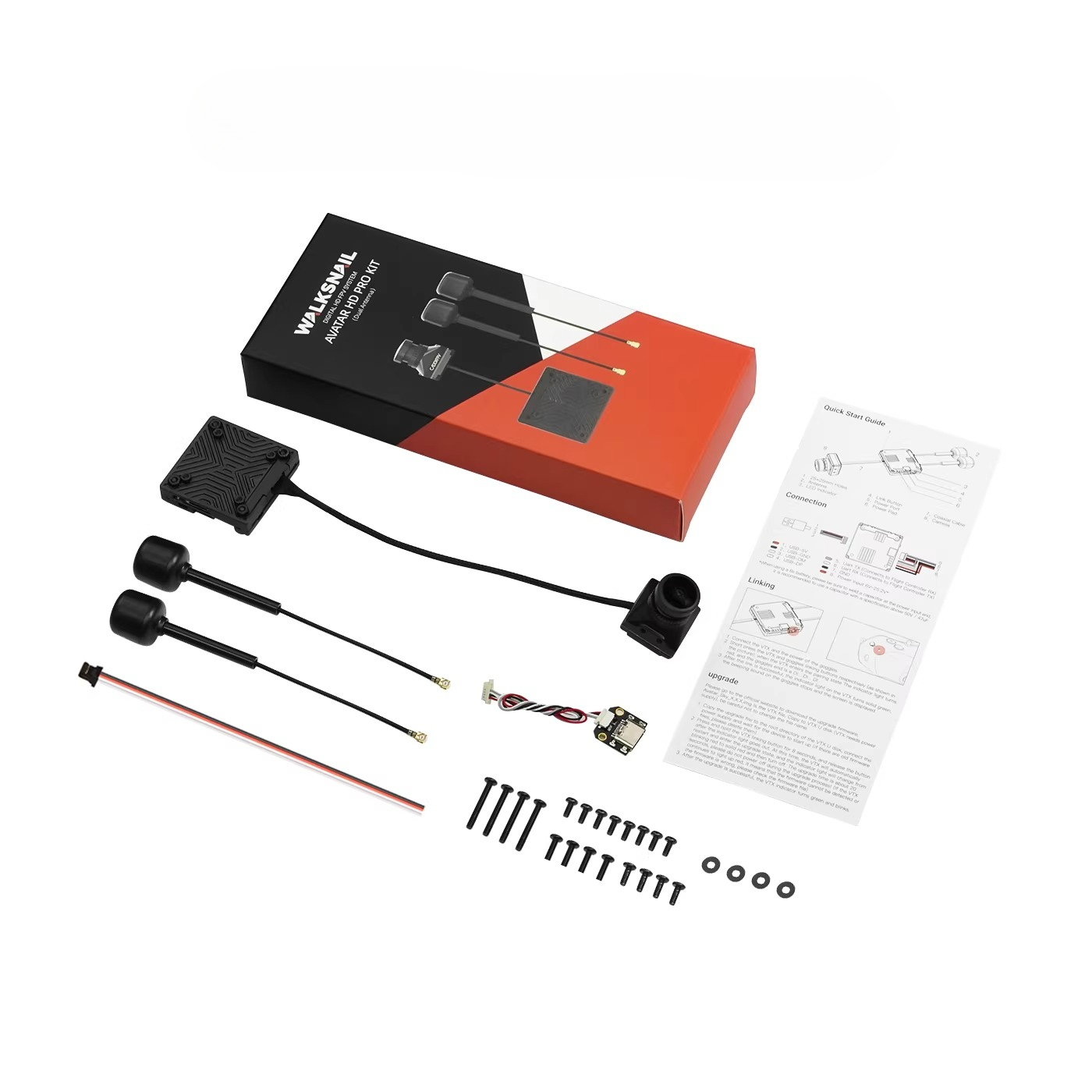 長距離FPV HDキット |   Walksnail Ava - Walksnail Avatar Hd Pro Kit のレビューと価格