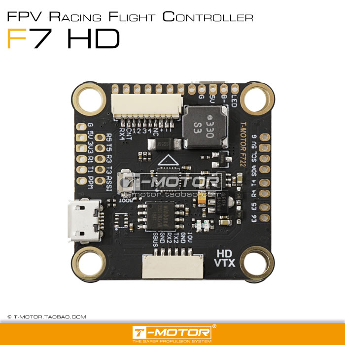 T-MOTOR Tmotor F4 F7 722 HDフライ - T-Motor F7 Pro Flight Controller のレビューと価格