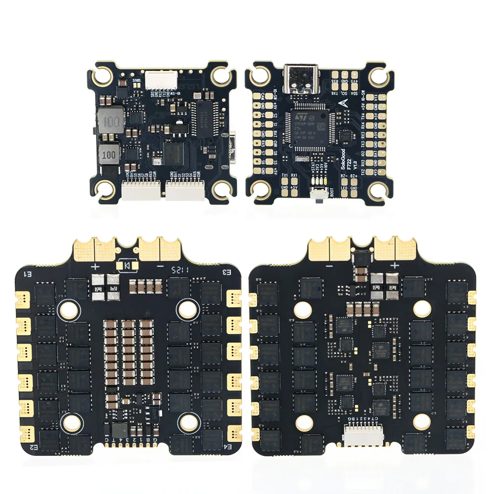 AP1Jeefly F722 F7 6Sフライトコントローラ - Speedybee F405 V4 Bls 55A Stack のレビューと価格