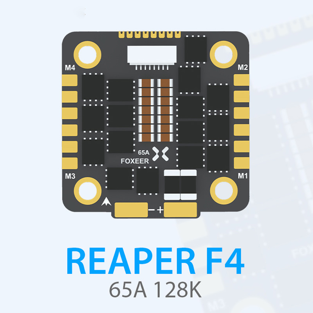 Foxeer-ラジコンドローン用ブラシレスモーターf4,12 - Foxeer Reaper F4 128K 65A Esc のレビューと価格